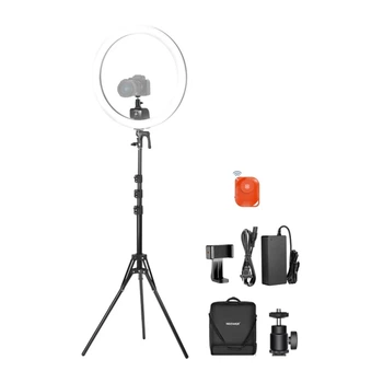 Набор селфи Neewer SRP18C с кольцевой LED лампой 17см для телефона (6976831832421)