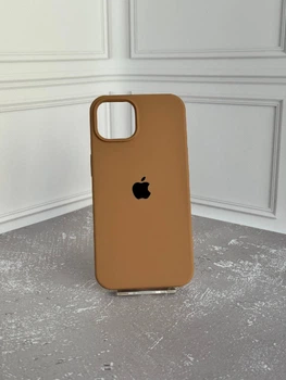 Чехол Premium Silicone Case Full для iPhone 13/14 Cappuccino