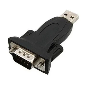 Адаптер USB Extradigital черный USB 2.0 - RS-232 (COM) 1 м чипсет HL340 (KBU1654)