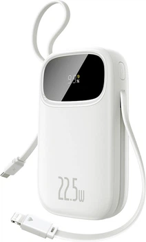Powerbank Baseus EnerFill FC31 Qpow 3 10000 mAh 22.5W White (P10082106213-00)
