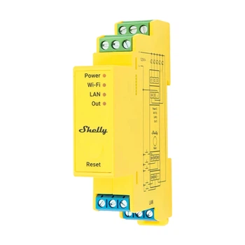 LED контроллер Shelly RGBWW Pro Wi-Fi 5-канальный DIN (3800235268216)