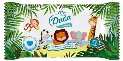 Вологі серветки Dada EVERYDAY 72 шт