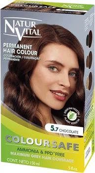 Крем-фарба для волосся з окислювачем Naturaleza Y Vida Coloursafe Permanent 5.7 Chocolate 150 мл (8414002078103)