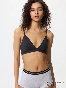 Бюстгальтер без кісточок Uniqlo 636261932 S Чорний (1159865156)
