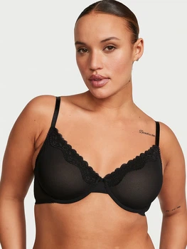 Бюстгальтер с косточками Victoria's Secret 671346804 38C Черный (1159864693)
