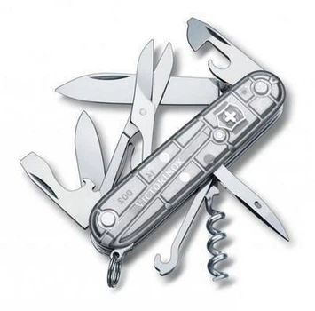 Швейцарский нож Victorinox Climber Серебристый (1.3703.T7)