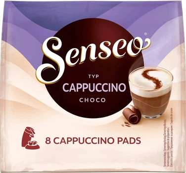 Кава в чалдах Senseo Cappuccino Choco 8 порцій Philips Senseo 62 мм