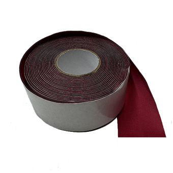 Лента микрофибра ЗМ Dark Red Lux размер 10х4см самоклеющаяся максимальное скольжение.