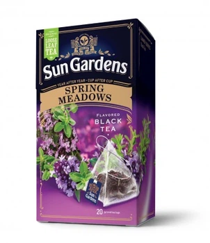 Чай чорний Spring Meadows (20*1.6г) в пірамідках, Sun Gardens