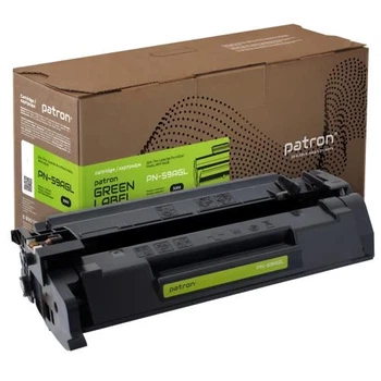 Картридж HP 59A (CF259A), Black, Patron Green (PN-59AGL)