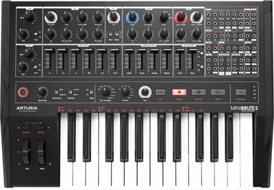 Аналоговый синтезатор Arturia MiniBrute 2 Noir Edition (22-07-08-06)