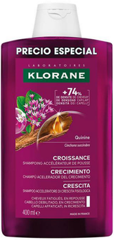 Szampon Klorane Growth na porost włosów 400 ml (3282779446174)