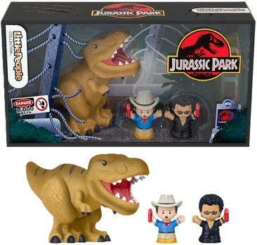 Набір іграшок Fisher Price Little People Jurassic Park JFD75 (194735294534)