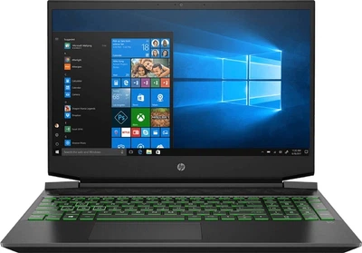 Игровой ноутбук HP Pavilion Gaming / Ryzen 5-5600H / 6 ядер / RAM 8 GB / SSD 512 GB / RTX3050 / Черный - Уцінка