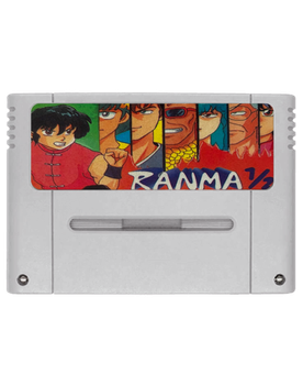 Игра RMC SNES Ranma 1/2: Hard Battle 90х Japan Английская Версия Без Мануала Б/У