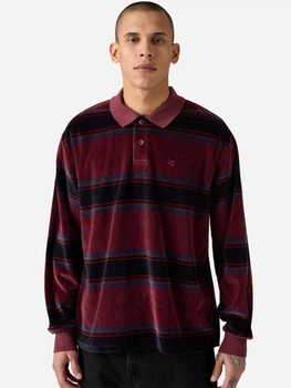 Поло длинное мужское Levi`s 700172283 XL Бордовое (1159864747)