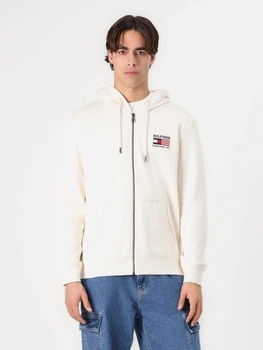Толстовка на молнии мужская Tommy Hilfiger 695346181 2XL Молочная (1159865326)