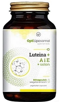 Kompleks witaminowo-mineralny NaturDay Opti Liposomal Luteina + A i E + Selen 60 kapsułek (5907222638484)