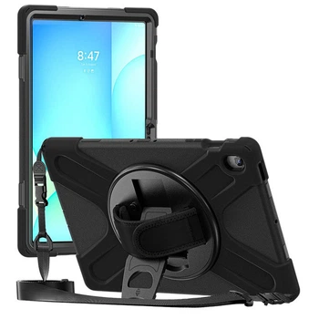 Чехол с ремешком Pirate King Case для Samsung Galaxy Tab S10 FE Plus Black