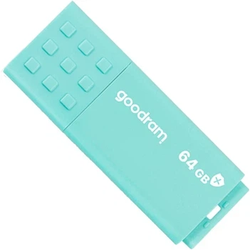 Флеш накопичувач USB 64 Gb Goodram UME3 'Care', Teal, USB 3.2 Gen 1, до 60/20 МБ/с (UME3-0640CRR11)