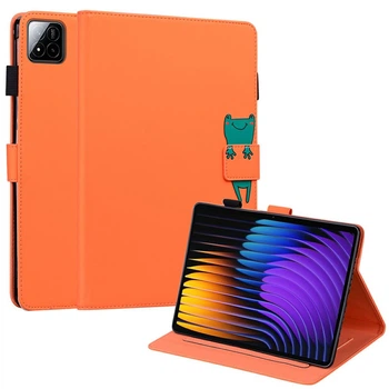 Чехол-книжка Animal Wallet для Xiaomi Pad 7 / Pad 7 Pro Frog