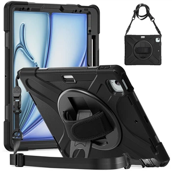 Чехол с ремешком Pirate King Case для Apple iPad Air 13 (2024) / Air 13 (2025) / Air 13 (2026) Black