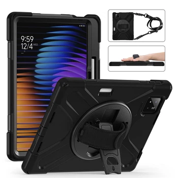 Чехол с ремешком Pirate King Case для Xiaomi Pad 7 / Pad 7 Pro Black