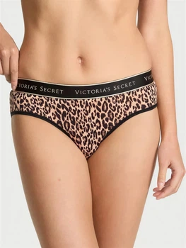 Трусики слипы женские хлопковые Victoria's Secret 233705398 XL Леопардовые (1159906075)