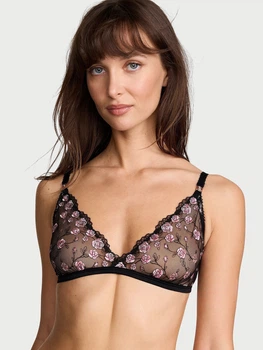 Бюстгальтер без косточек Victoria's Secret 468647627 XL Черный (1159889687)