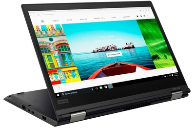 Ноутбук-трансформер Lenovo Thinkpad X380 Yoga/i5-8350U/8GB/256GB/13.3" FHD IPS/Гравировка клавиатуры в подарок - Б/У