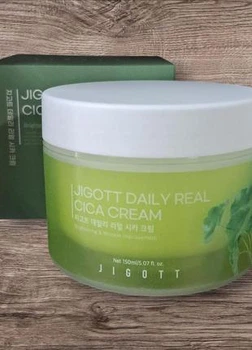 Крем для чутливої шкіри центела daily real cica cream, jigott - 150 мл