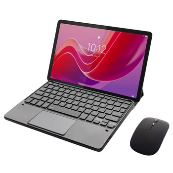 Клавиатура-подставка беспроводная Smart Keyboard + Мышка для Lenovo Tab K11E Ukr+Eng Black