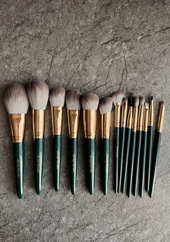Набір пензлів oh_my_brush (14 шт.), зелений