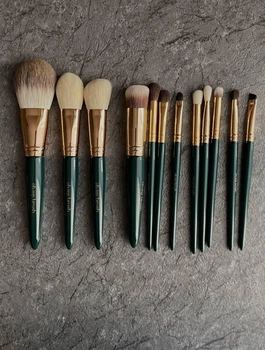 Набір пензлів oh_my_brush (12 шт.), зелений