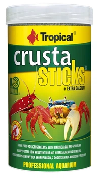 Корм для ракоподібних з кальцієм (краби, креветки, раки) Tropical Crusta Sticks - 250 мл (175г)
