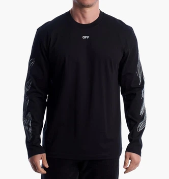 Лонгслив Off-White Virgil Abloh Black 44MAB086G5J0051001 L