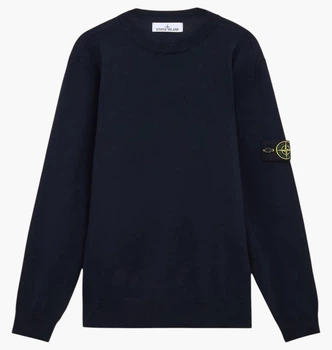 Кофта Stone Island Wool Crew Neck Blue K2S155100071S00C4-V0020 XXL
