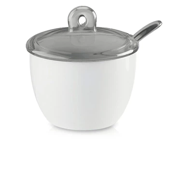 Сахарница с ложечкой Guzzini Gocce 27770092 (9.5см)