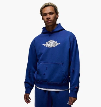 Худи Air Jordan Rare Air Fleece Pullover Hoodie Blue/White IB3003-485 S