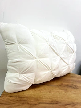 Подушка "Тесто" 50х70 евро Colorful Homе белый