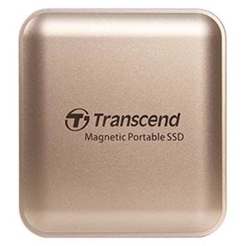 SSD внешний Transcend 2TB, ESD420G, USB 20Gbps, Type C, Magsafe, Gold
