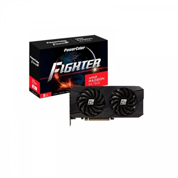 Видеокарта amd Radeon rx 7600 8gb gddr6 Fighter v2 PowerColor (rx 7600 8g-f/v2)