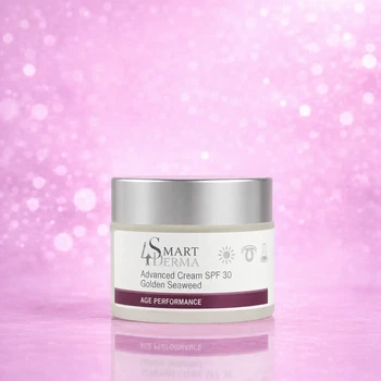 Передовой дневной крем SPF 30 Золотые водоросли Smart4Derma для лица, anti-age защита, 50 мл