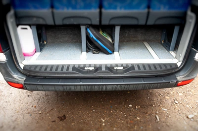 Накладка на задній бампер EuroCap (ABS) для Mercedes Sprinter W907/W910 2018- рр
