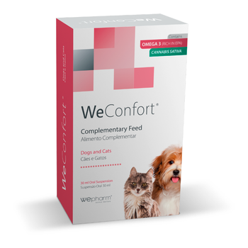 Заспокійливе для тварин Ві Комфорт оральна суспензія, (Евексія) WeConfort® Oral Suspension 30табл