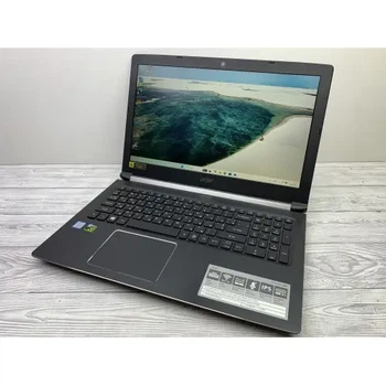 Ноутбук Acer Aspire 7 A715-71G 15.6 Core i5-7300HQ 2.5 ГГц 16GB 1120GB + Windows 11 Pro + АКБ + ЗП Вживані Б/В | 26809