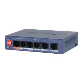 Комутатор 6 портів керований Dahua DH-CS4006-4ET2GT-60 PoE