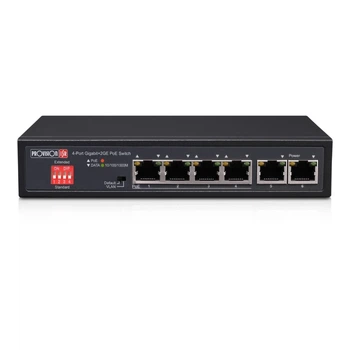Коммутатор неуправляемый PoE Provision-ISR PoES-0472GC+2G гигабитный с 4 портами PoE