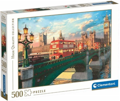 Пазли Clementoni High Quality Collection - Вестмінстерський міст, Лондон / MGL / 500 елементів (35569)