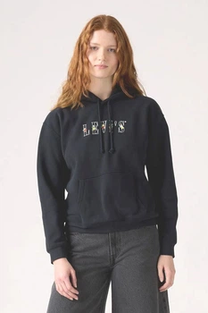 Женское худи на флисе Levi's 50(2XL) Серый (149394)